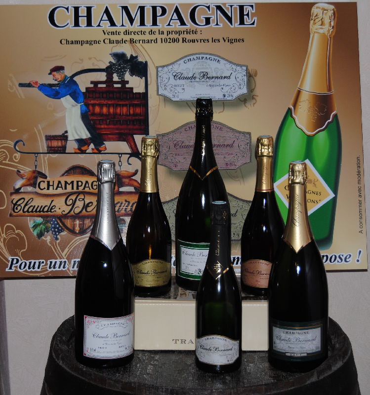 champagne Claude Bernard, vente directe à la propriété et en ligne